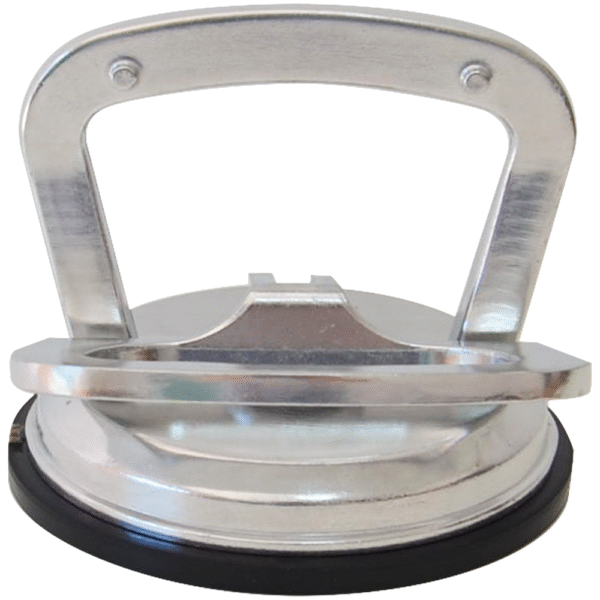 VENTOSA alu MONO-1 Vakum “ALU – mono” je jednodijelni vakumski nosač za sigurno podizanje pločica i stakla — stabilan, izdržljiv i jednostavan za upotrebu.